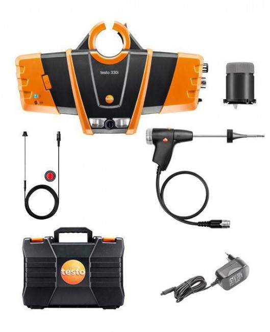 Расширенный комплект testo 330i для анализа дымовых газов в Перми