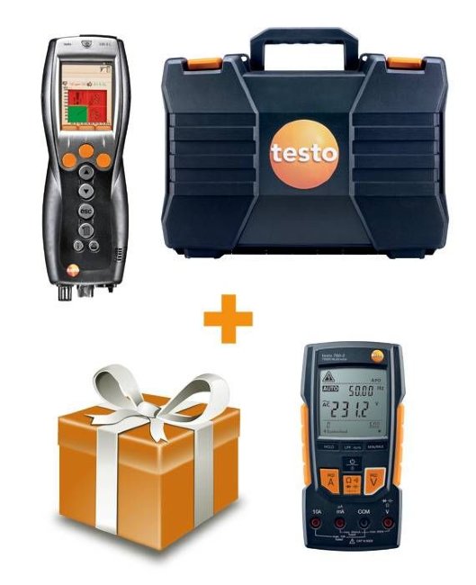 Комплект testo 330-1 LL + Мультиметр testo 760-2 с магнитным креплением в Перми