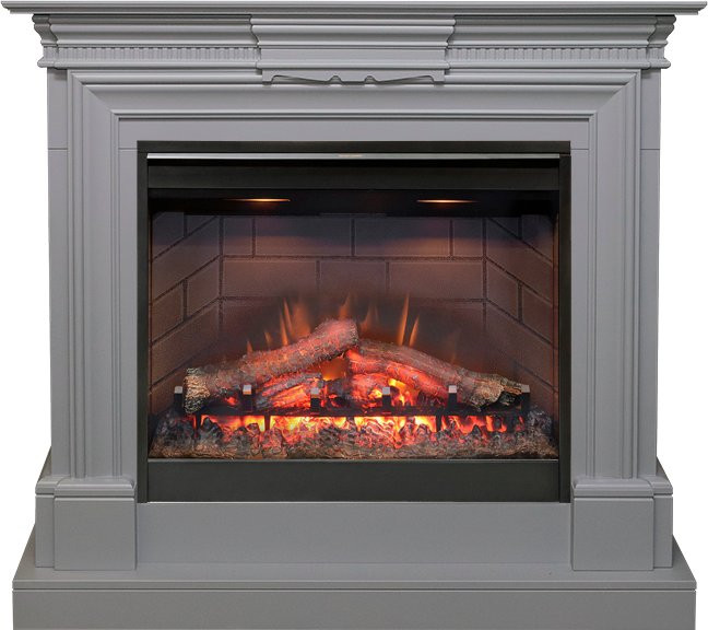 Каминокомплект Chelsea - Grey с очагом Symphony 26'' DF2608-INT в Перми