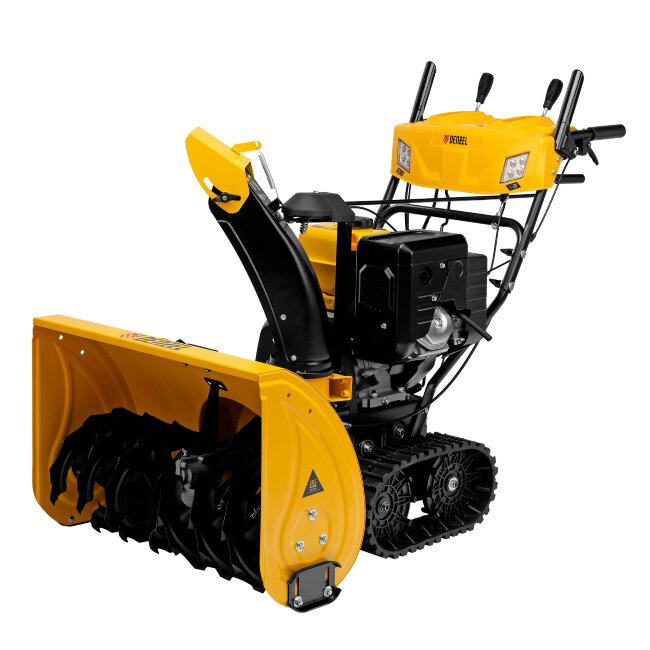 Бензиновая снегоуборочная машина SBL 711DT PRO, 420cc, гусеницы, эл.старт, блок. дифф. Denzel в Перми