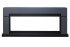 Каминокомплект Lindos Graphite Grey (линейный) с очагом Vision 60 LED в Перми