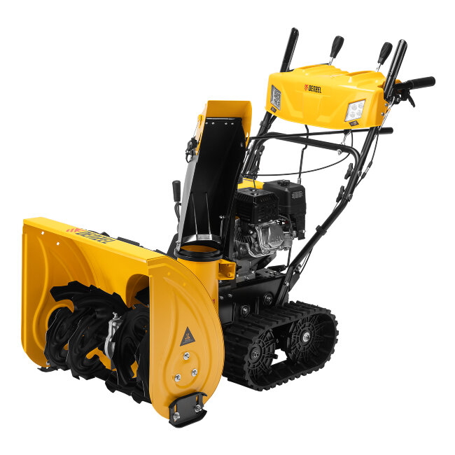 Бензиновая снегоуборочная машина SBM 610DT PRO, 212cc, гусеницы, эл.старт, блок. дифф. Denzel в Перми