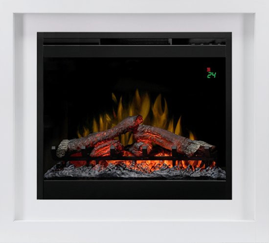 Каминокомплект Bronx - Белый с очагом Symphony 26'' DF2624L-INT в Перми