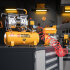 Компрессор DLS650/10 безмаслянный малошумный 650 Вт, 120 л/мин, ресивер 10 л Denzel в Перми