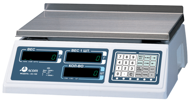 Весы Acom AC-100-30 RS232C в Перми