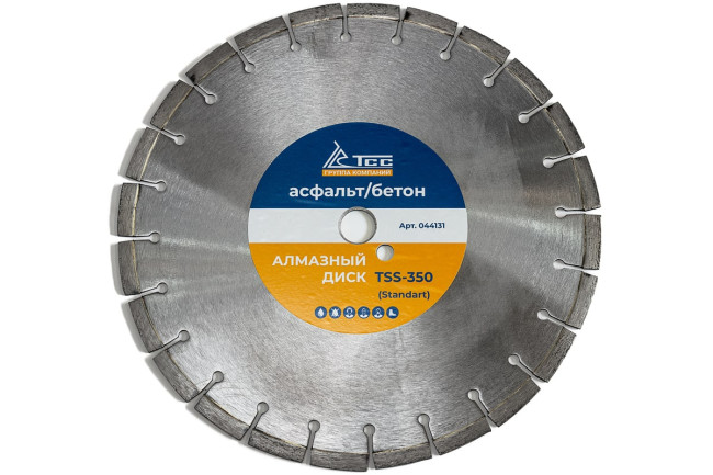 Алмазный диск ТСС-350 асфальт/бетон (Standart) в Перми