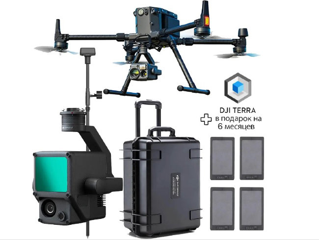 Квадрокоптер с лидаром DJI Matrice 300 RTK Combo комплект в Перми