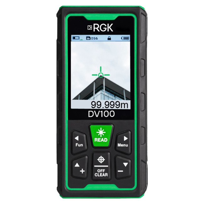 Лазерный дальномер с видоискателем RGK DV100 с калибровкой в Перми