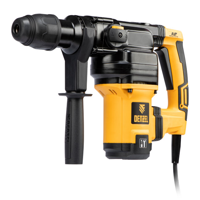 Перфоратор электрический RHV-1050-38-max, SDS-max, 1050 Вт, 10 Дж, 2 плюс 1 режим Denzel в Перми