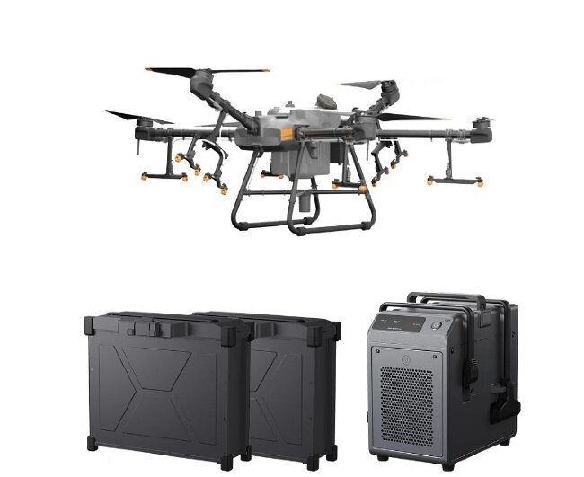 Комплект квадрокоптер DJI Agras T30 + 2 АКБ + ЗУ в Перми