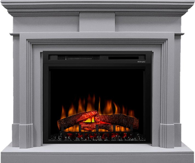 Каминокомплект Coventry Gray - Серый с очагом XHD28L-INT в Перми