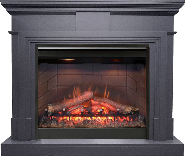 Каминокомплект Coventry Graphite Grey - Серый графит с очагом Symphony 26'' DF2608-INT в Перми