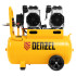 Компрессор безмасляный, малошумный DLS 2200/50, 2200 Вт, 2x1100, 50 л, 380 л/мин Denzel в Перми