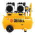 Компрессор безмасляный, малошумный DLS 2200/50, 2200 Вт, 2x1100, 50 л, 380 л/мин Denzel в Перми