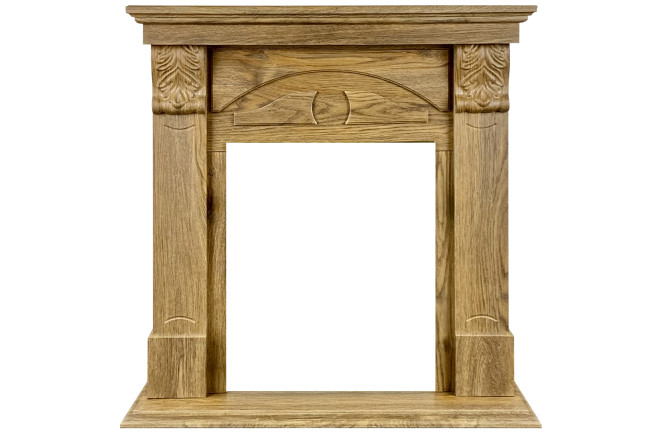 Портал Royal Flame Dublin (деревянный) RUSTIC (Разборный) - Дуб натуральный в Перми