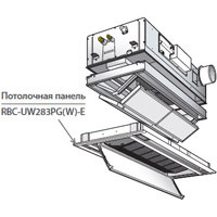 Toshiba Потолочная панель (RBC-UW283PG(W)-E) в Перми