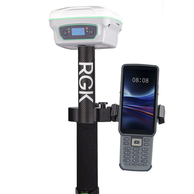 Комплект GNSS-приёмник RGK SR1 с контроллером RGK SC100 и вехой RGK GLS 18 в Перми