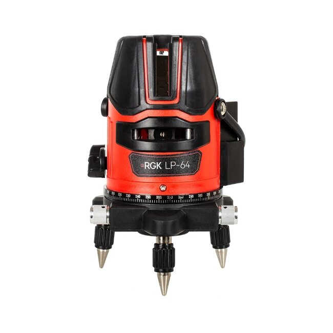 Комплект: лазерный уровень RGK LP-64 + штатив RGK LET-170 в Перми
