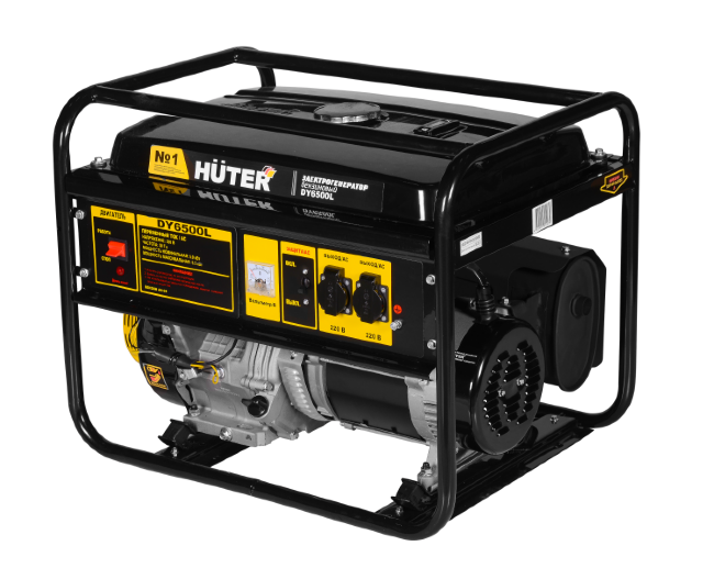 Портативный бензогенератор HUTER DY6500L в Перми