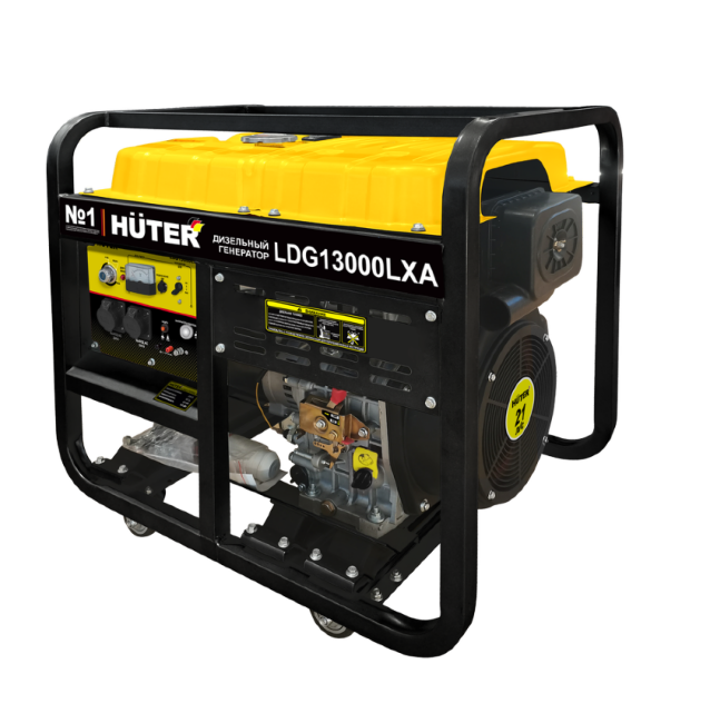 Электрогенератор дизельный LDG 13000LXА Huter в Перми