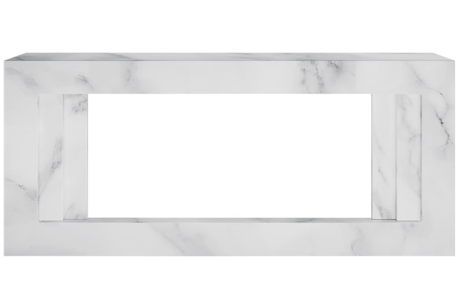 Портал Royal Flame Line 42 SFT White Marble (Разборный) - Белый мрамор в Перми