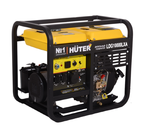 Электрогенератор дизельный LDG 10000LXА Huter в Перми