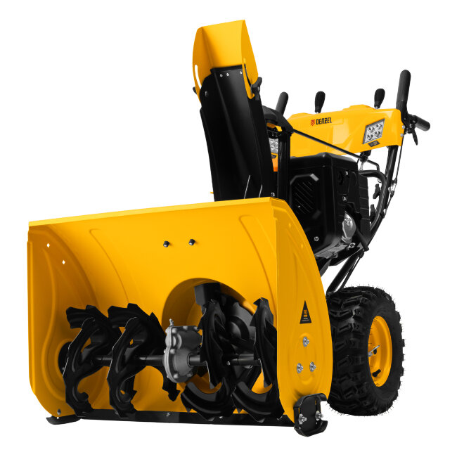 Бензиновая снегоуборочная машина SBL 711D PRO, 302cc, эл.старт, фара, обогрев, блок. дифф. Denzel в Перми