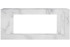 Каминокомплект Line 42 SFT White Marble (Разборный) - Белый мрамор с очагом Vision 42 LED в Перми