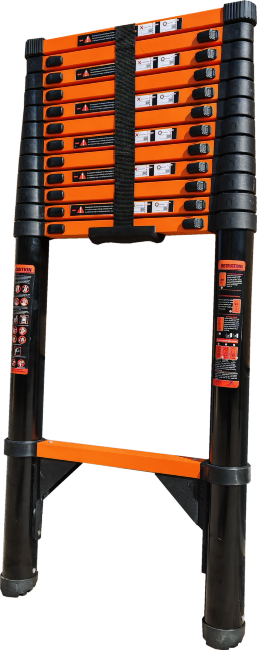 Лестница телескопическая 6,3 м ТАЛМЕТ/TALMET TM-1063С (углеродистая сталь) в Перми
