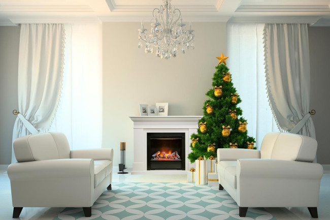 Портал Dimplex California - Белый (Глубина 380) в Перми