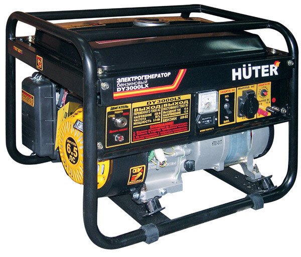 Портативный бензогенератор HUTER DY3000LX в Перми