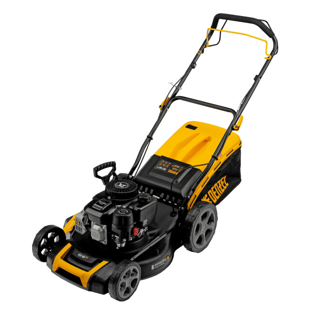 Газонокосилка бензиновая GLR-460SP-ZS, 149 см3, ширина 46 см, привод, травосборник 65 л Denzel в Перми