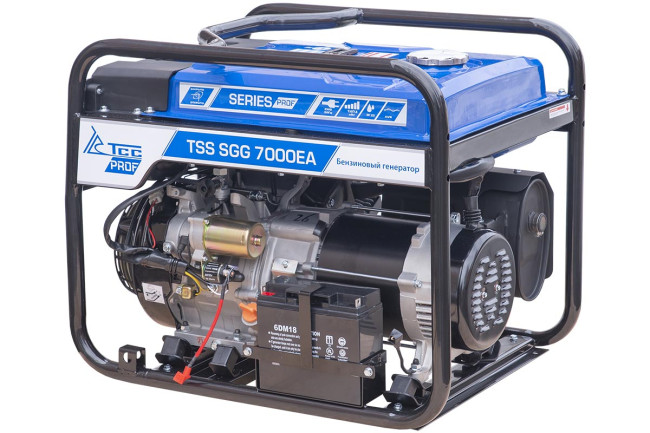 Бензогенератор 7 кВт TSS SGG 7000E3A с в кожухе МК-1.1 в Перми